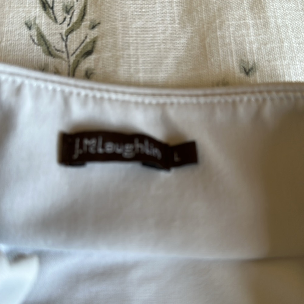 J. McLaughlin size large (12) quarter zip women’s top, long sleeve. - Picture 2 of 8